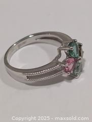 MaxSold Auction: Silver(3.61g) Tourmaline Ring,size 8.5 - Toronto (Ontario, Canada) PARTNER MANAGED Downsizing Online Auction - Queen Street East