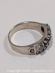 MaxSold Auction: Silver(3.84g) Emerald Ring,size 6.5 - Toronto (Ontario, Canada) PARTNER MANAGED Downsizing Online Auction - Queen Street East