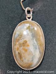 MaxSold Auction: Silver(3.92g)agate/Jasper Pendant  - Toronto (Ontario, Canada) PARTNER MANAGED Downsizing Online Auction - Queen Street East