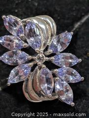 MaxSold Auction: Silver(4.29g) Tanzanite Ring,size 9 - Toronto (Ontario, Canada) PARTNER MANAGED Downsizing Online Auction - Queen Street East