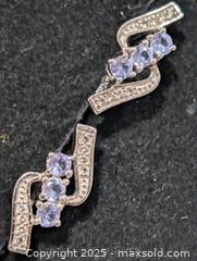 MaxSold Auction: Silver(4g)Tanzanite Earring  - Toronto (Ontario, Canada) PARTNER MANAGED Downsizing Online Auction - Queen Street East