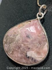 MaxSold Auction: Silver(5.24g)Rhodochrosite gemstone   - Toronto (Ontario, Canada) PARTNER MANAGED Downsizing Online Auction - Queen Street East