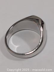 MaxSold Auction: Silver(9.55g)Black Onyx Ring,size 8 - Toronto (Ontario, Canada) PARTNER MANAGED Downsizing Online Auction - Queen Street East