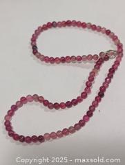 MaxSold Auction: Silver Pink Tourmaline(50ct) Necklace  - Toronto (Ontario, Canada) PARTNER MANAGED Downsizing Online Auction - Queen Street East