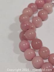 MaxSold Auction: Silver rhodochrosite(180ct) Necklace,16" - Toronto (Ontario, Canada) PARTNER MANAGED Downsizing Online Auction - Queen Street East