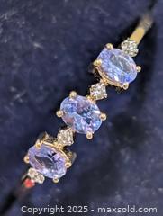 MaxSold Auction: Silver Tanzanite Ring,size 11.5 - Toronto (Ontario, Canada) PARTNER MANAGED Downsizing Online Auction - Queen Street East