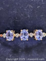 MaxSold Auction: Silver Tanzanite Ring,size 11.5 - Toronto (Ontario, Canada) PARTNER MANAGED Downsizing Online Auction - Queen Street East