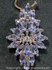 MaxSold Auction: Silverl(2.21g) Tanzanite Pendant  - Toronto (Ontario, Canada) PARTNER MANAGED Downsizing Online Auction - Queen Street East