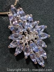 MaxSold Auction: Silverl(2.21g) Tanzanite Pendant  - Toronto (Ontario, Canada) PARTNER MANAGED Downsizing Online Auction - Queen Street East
