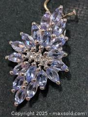 MaxSold Auction: Silverl(2.21g) Tanzanite Pendant  - Toronto (Ontario, Canada) PARTNER MANAGED Downsizing Online Auction - Queen Street East
