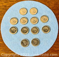 MaxSold Auction: 1967 Alex Colville Design CANADA Nickels  - Hamilton (Ontario, Canada) SELLER MANAGED Estate Sale Online Auction - Gertrude Street