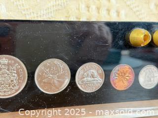 MaxSold Auction: 1969 Canada Like Proof Coin Set in Lucite - Hamilton (Ontario, Canada) SELLER MANAGED Estate Sale Online Auction - Gertrude Street
