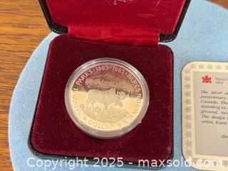 MaxSold Auction: 1985 $1 National Parks Centennial - Silver Dollar B.U. - Hamilton (Ontario, Canada) SELLER MANAGED Estate Sale Online Auction - Gertrude Street