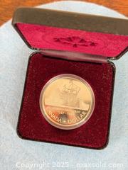 MaxSold Auction: 1 Dollar - Elizabeth II Davis Strait - 50% Silver Canadian Proof Dollar - Hamilton (Ontario, Canada) SELLER MANAGED Estate Sale Online Auction - Gertrude Street