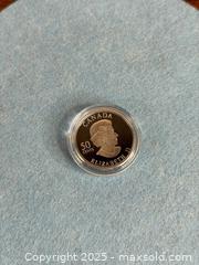 MaxSold Auction: 2005 Canada 50 Cent Monarch Butterfly Sterling Silver Coin - Hamilton (Ontario, Canada) SELLER MANAGED Estate Sale Online Auction - Gertrude Street