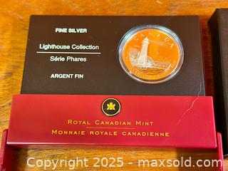 MaxSold Auction: 2005 Lighthouse Collection Sterling Silver Coin Mint - Hamilton (Ontario, Canada) SELLER MANAGED Estate Sale Online Auction - Gertrude Street
