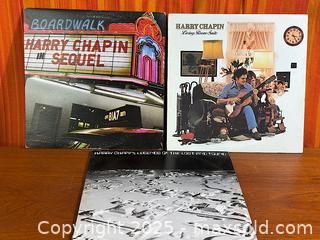 MaxSold Auction: 3 x Harry Chapin Record Albums - Hamilton (Ontario, Canada) SELLER MANAGED Estate Sale Online Auction - Gertrude Street