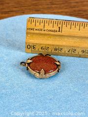 MaxSold Auction: Antique Gold-Filled Watch Fob with Goldstone - Hamilton (Ontario, Canada) SELLER MANAGED Estate Sale Online Auction - Gertrude Street