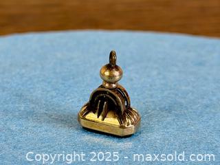 MaxSold Auction: Antique Gold-Filled Watch Fob with Roman/Trojan Carved Seal - Hamilton (Ontario, Canada) SELLER MANAGED Estate Sale Online Auction - Gertrude Street