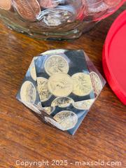 MaxSold Auction: Jar of Old Pennies + Paperweight - Hamilton (Ontario, Canada) SELLER MANAGED Estate Sale Online Auction - Gertrude Street