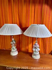 MaxSold Auction: Pair of Figural Ceramic Boudoir Lamps - Hamilton (Ontario, Canada) SELLER MANAGED Estate Sale Online Auction - Gertrude Street