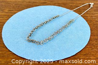 MaxSold Auction: Sterling Silver PANDORA 'Ornate Heart Link' Necklace - Hamilton (Ontario, Canada) SELLER MANAGED Estate Sale Online Auction - Gertrude Street