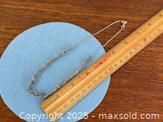 MaxSold Auction: Sterling Silver PANDORA 'Ornate Heart Link' Necklace - Hamilton (Ontario, Canada) SELLER MANAGED Estate Sale Online Auction - Gertrude Street