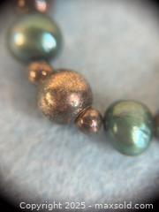 MaxSold Auction: Tahitian South Sea Multicolor Pearl Necklace + Sterling Silver - Hamilton (Ontario, Canada) SELLER MANAGED Estate Sale Online Auction - Gertrude Street