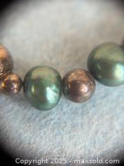 MaxSold Auction: Tahitian South Sea Multicolor Pearl Necklace + Sterling Silver - Hamilton (Ontario, Canada) SELLER MANAGED Estate Sale Online Auction - Gertrude Street