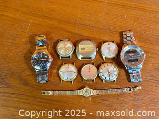 MaxSold Auction: Vintage AS IS Wristwatch Lot Breitling Wittnauer Hamilton - Hamilton (Ontario, Canada) SELLER MANAGED Estate Sale Online Auction - Gertrude Street