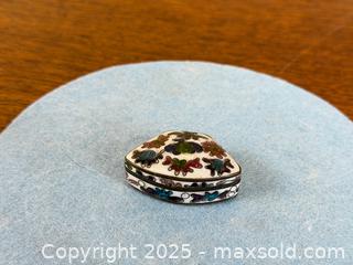 MaxSold Auction: Vintage Cloisonné Pill Box - Hamilton (Ontario, Canada) SELLER MANAGED Estate Sale Online Auction - Gertrude Street