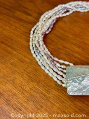 MaxSold Auction: Vintage Freshwater Pearl Multi-Strand Chocker Necklace - Hamilton (Ontario, Canada) SELLER MANAGED Estate Sale Online Auction - Gertrude Street