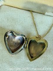 MaxSold Auction: Vintage Heart Locket - Gold-Filled, Ornate - Hamilton (Ontario, Canada) SELLER MANAGED Estate Sale Online Auction - Gertrude Street