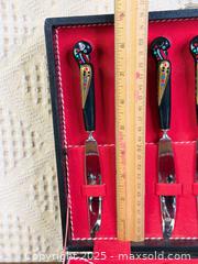 MaxSold Auction: Vintage MCM S&A Haddad Jezzine Firebird Cutlery Set - Hamilton (Ontario, Canada) SELLER MANAGED Estate Sale Online Auction - Gertrude Street