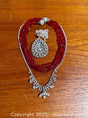 MaxSold Auction: Vintage Rhinestone Necklace and More - Hamilton (Ontario, Canada) SELLER MANAGED Estate Sale Online Auction - Gertrude Street