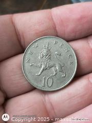 MaxSold Auction: 10 pence lion coin england - South Frontenac (Ontario, Canada) SELLER MANAGED Downsizing Online Auction - Battersea Road