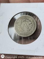 MaxSold Auction: 1907 Barber US V nickel in holder - South Frontenac (Ontario, Canada) SELLER MANAGED Downsizing Online Auction - Battersea Road