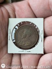 MaxSold Auction: 1919 Large Cent coin of Canada - South Frontenac (Ontario, Canada) SELLER MANAGED Downsizing Online Auction - Battersea Road