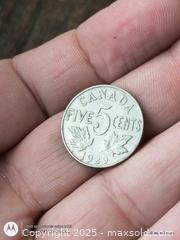 MaxSold Auction: 1929 Canadian 5 cent nickel - South Frontenac (Ontario, Canada) SELLER MANAGED Downsizing Online Auction - Battersea Road