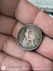 MaxSold Auction: 1934 Half penny of England  - South Frontenac (Ontario, Canada) SELLER MANAGED Downsizing Online Auction - Battersea Road