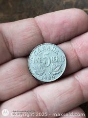MaxSold Auction: 1935 Canadian nickel 5 cent coin - South Frontenac (Ontario, Canada) SELLER MANAGED Downsizing Online Auction - Battersea Road