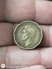 MaxSold Auction: 1937 English 3Pence Coin King George - South Frontenac (Ontario, Canada) SELLER MANAGED Downsizing Online Auction - Battersea Road