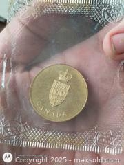 MaxSold Auction: 1967 Mint sealed medallion coin - South Frontenac (Ontario, Canada) SELLER MANAGED Downsizing Online Auction - Battersea Road