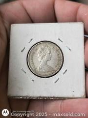 MaxSold Auction: 1967 Silver Bobcat 25 cent in holder - South Frontenac (Ontario, Canada) SELLER MANAGED Downsizing Online Auction - Battersea Road