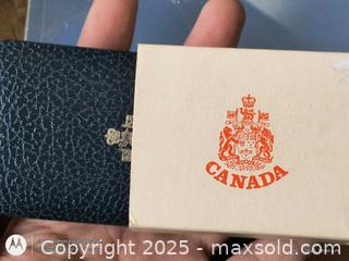 MaxSold Auction: 1989 Proof Canadian Silver Dollar in holder with box - South Frontenac (Ontario, Canada) SELLER MANAGED Downsizing Online Auction - Battersea Road