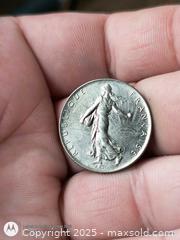 MaxSold Auction: 1 francs 1971 walking lady  - South Frontenac (Ontario, Canada) SELLER MANAGED Downsizing Online Auction - Battersea Road