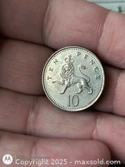 MaxSold Auction: 20 pence coin of england  - South Frontenac (Ontario, Canada) SELLER MANAGED Downsizing Online Auction - Battersea Road