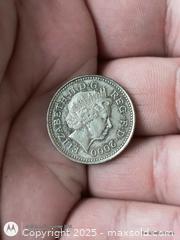 MaxSold Auction: 20 pence coin of england  - South Frontenac (Ontario, Canada) SELLER MANAGED Downsizing Online Auction - Battersea Road