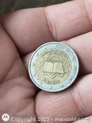 MaxSold Auction: 2 Euro Coin like new - South Frontenac (Ontario, Canada) SELLER MANAGED Downsizing Online Auction - Battersea Road