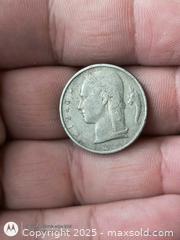 MaxSold Auction: 5 belgium Francs FR coin - South Frontenac (Ontario, Canada) SELLER MANAGED Downsizing Online Auction - Battersea Road